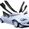 VSaero FRP TKYO v2 Wide Body Front Canards 6pc for Scion FR-S ZN6 2013-2016 - Image 14