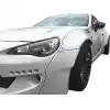 VSaero FRP TKYO v2 Wide Body Fender Flares (front) 4pc 45mm for Scion FR-S ZN6 2013-2016 - Image 31