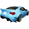 VSaero FRP TKYO v2 Wide Body Fender Flares (rear) 4pc 70mm for Scion FR-S ZN6 2013-2016 - Image 3