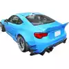 VSaero FRP TKYO v2 Wide Body Fender Flares (rear) 4pc 70mm for Scion FR-S ZN6 2013-2016 - Image 5