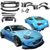 VSaero FRP TKYO v2 Wide Body Kit 19pc for Scion FR-S ZN6 2013-2016 - Image 1