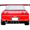 VSaero FRP RAME Diffuser 5pc for Nissan Skyline R32 1990-1994 > 2dr Coupe - Image 2