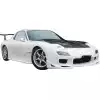 VSaero FRP FEE Front Bumper for Mazda RX-7 FD3S 1993-1997 - Image 9