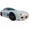 VSaero FRP FEE Front Bumper for Mazda RX-7 FD3S 1993-1997 - Image 10