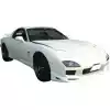 VSaero FRP FEE Front Bumper for Mazda RX-7 FD3S 1993-1997 - Image 11