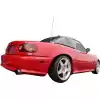 VSaero FRP RSAC Rear Lip Valance for Mazda Miata MX-5 NA 1990-1997 - Image 4