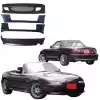 VSaero FRP RSAC Body Kit 4pc for Mazda Miata MX-5 NA 1990-1997 - Image 4