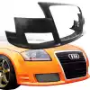 VSaero FRP Large Frame Front Bumper for Audi TT 2000-2006 - Image 1