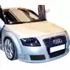 VSaero FRP Large Frame Front Bumper for Audi TT 2000-2006 - Image 17