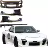 VSaero FRP MSPE GTC Body Kit 3pc for Mazda RX-7 FD3S 1993-1997 - Image 2