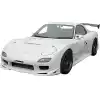 VSaero FRP FEE GTC Body Kit 3pc for Mazda RX-7 FD3S 1993-1997 - Image 3