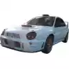 VSaero FRP LSPO WRC Wide Body Fenders (front) for Subaru Impreza WRX 2002-2003 > 4/5dr - Image 27