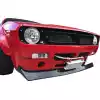 VSaero FRP TKYO Boss Wide Body Front Lip Valance for Nissan 240SX S14 1995-1998 - Image 15