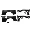 VSaero FRP SMAD Wide Body Fenders Set 30/30mm for Nissan 240SX S14 1995-1996 - Image 2