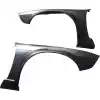 VSaero FRP TKYO Boss Wide Body Fenders (front) 50mm for Nissan 240SX S14 1995-1998 - Image 16