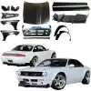 VSaero FRP TKYO Boss Wide Body Kit 15pc for Nissan 240SX S14 1995-1998 - Image 5