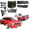 VSaero FRP TKYO Boss Wide Body Kit 15pc for Nissan 240SX S14 1995-1998 - Image 3