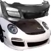 VSaero FRP MASO Front Bumper for Porsche 911 997 2005-2012 - Image 19