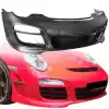 VSaero FRP MASO Front Bumper for Porsche 911 997 2005-2012 - Image 1