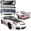 VSaero FRP MASO Body Kit 5pc for Porsche 911 997 2009-2012 - Image 3