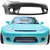 VSaero FRP TKYO Wide Body Front Bumper for Mazda RX-7 FD3S 1993-1997 - Image 1