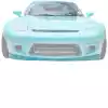 VSaero FRP TKYO Wide Body Front Lip Valance for Mazda RX-7 FD3S 1993-1997 - Image 2