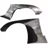 VSaero FRP TKYO Wide Body Fender Flares (front) 50mm for Mazda RX-7 FD3S 1993-1997 - Image 9