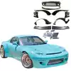 VSaero FRP TKYO Wide Body Kit 11pc for Mazda RX-7 FD3S 1993-1997 - Image 1