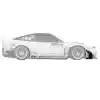 VSaero FRP TKYO v2 Wide Body Flares w Side Skirts 8pc for Nissan 240SX 1989-1994 > 2/3dr - Image 6