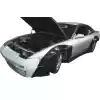 VSaero FRP TKYO v2 Wide Body Flares w Side Skirts 8pc for Nissan 240SX 1989-1994 > 2/3dr - Image 8