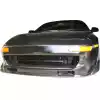 VSaero Carbon Fiber DRAC Super Front Lip Valance for Toyota MR2 SW20 1991-1995 - Image 3