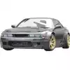 VSaero FRP TKYO v1 Front Bumper for Nissan Silvia S13 1989-1994 - Image 51