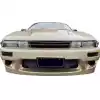 VSaero FRP TKYO v1 Front Bumper for Nissan Silvia S13 1989-1994 - Image 23