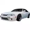 VSaero FRP TKYO v1 Front Bumper for Nissan 240SX S14 1995-1996 - Image 14