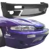 VSaero FRP TKYO v1 Front Bumper for Nissan 240SX S14 1995-1996 - Image 16