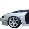 VSaero FRP TKYO v1 Wide Body Fenders (front) 30mm > Nissan 240SX S14 1995-1996 - Image 20