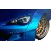 VSaero FRP TKYO v2 Wide Body Fender Flares (front) 4pc 45mm for Subaru BRZ ZN6 2013-2020 - Image 22