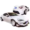 VSaero FRP TKYO v2 Wide Body Kit 19pc for Subaru BRZ ZN6 2013-2020 - Image 3