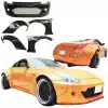 VSaero FRP TKYO Wide Body Kit 5pc for Nissan 350Z Z33 2003-2008 - Image 1