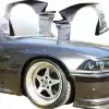 VSaero FRP TKYO Wide Body Fender Flares (front) 4pc 50mm for BMW 3-Series 325i 328i E36 1992-1998 > 2dr Coupe - Image 1