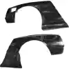 VSaero FRP TKYO Wide Body Fender Flares (rear) 2pc 70mm for BMW 3-Series 325i 328i E36 1992-1998 > 2dr Coupe - Image 4