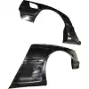 VSaero FRP TKYO Wide Body Fender Flares (rear) 2pc 70mm for BMW 3-Series 325i 328i E36 1992-1998 > 2dr Coupe - Image 7