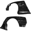 VSaero FRP TKYO Wide Body Fender Flares (rear) 2pc 70mm for BMW 3-Series 325i 328i E36 1992-1998 > 2dr Coupe - Image 11