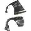 VSaero FRP TKYO Wide Body Fender Flares (rear) 2pc 70mm for BMW 3-Series 325i 328i E36 1992-1998 > 2dr Coupe - Image 12