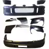 VSaero FRP LSPO WRC Wide Body Kit 11pc for Subaru Impreza WRX 2004-2005 > 4dr - Image 2