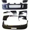 VSaero FRP LSPO WRC Wide Body Kit 11pc for Subaru Impreza WRX 2004-2005 > 4dr - Image 1