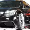 VSaero FRP LBPE Wide Body Fender Flares (front) 4pc for Infiniti G37 Coupe 2008-2015 > 2dr Coupe - Image 42