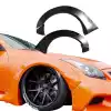 VSaero FRP LBPE Wide Body Fender Flares (front) 4pc for Infiniti G37 Coupe 2008-2015 > 2dr Coupe - Image 1