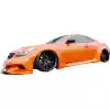 VSaero FRP LBPE Wide Body Fender Flares (front) 4pc for Infiniti G37 Coupe 2008-2015 > 2dr Coupe - Image 2