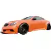 VSaero FRP LBPE Wide Body Side Skirts for Infiniti G37 Coupe 2008-2015 > 2dr Coupe - Image 3